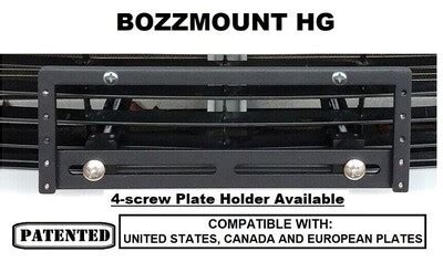 Mounts easily using the included hardware. . Toyota tundra no drill front license plate bracket